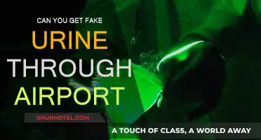 How to Travel with Fake Urine: Airport Edition