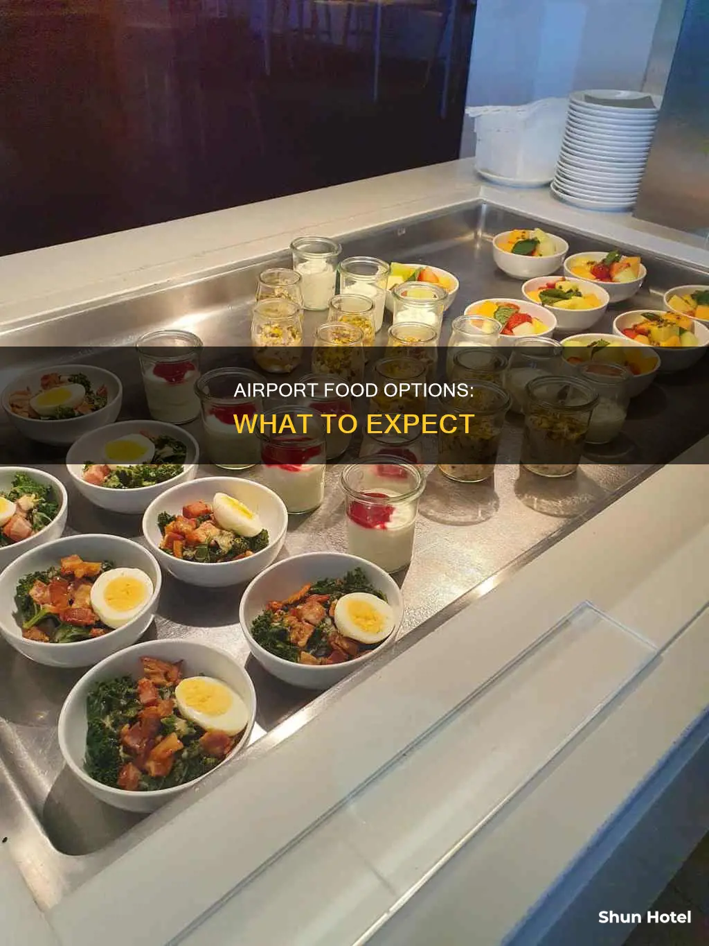 can you get food at the airport