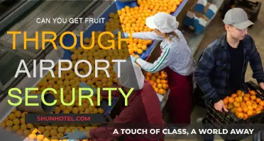Traveling with Fruits: Airport Security Rules