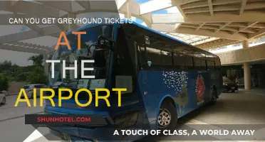 Greyhound Tickets: Airport Availability and Purchase Options