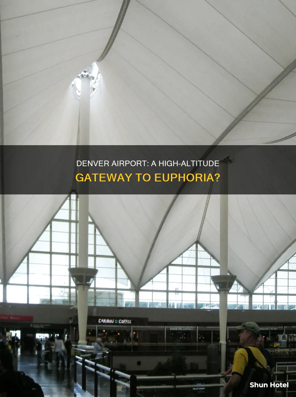 can you get high in the denver airport