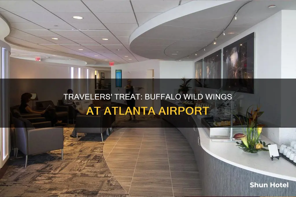 can you get into buffalo wild wings at atlanta airport