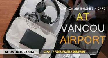 Vancouver Airport: Grab an iPhone SIM Card