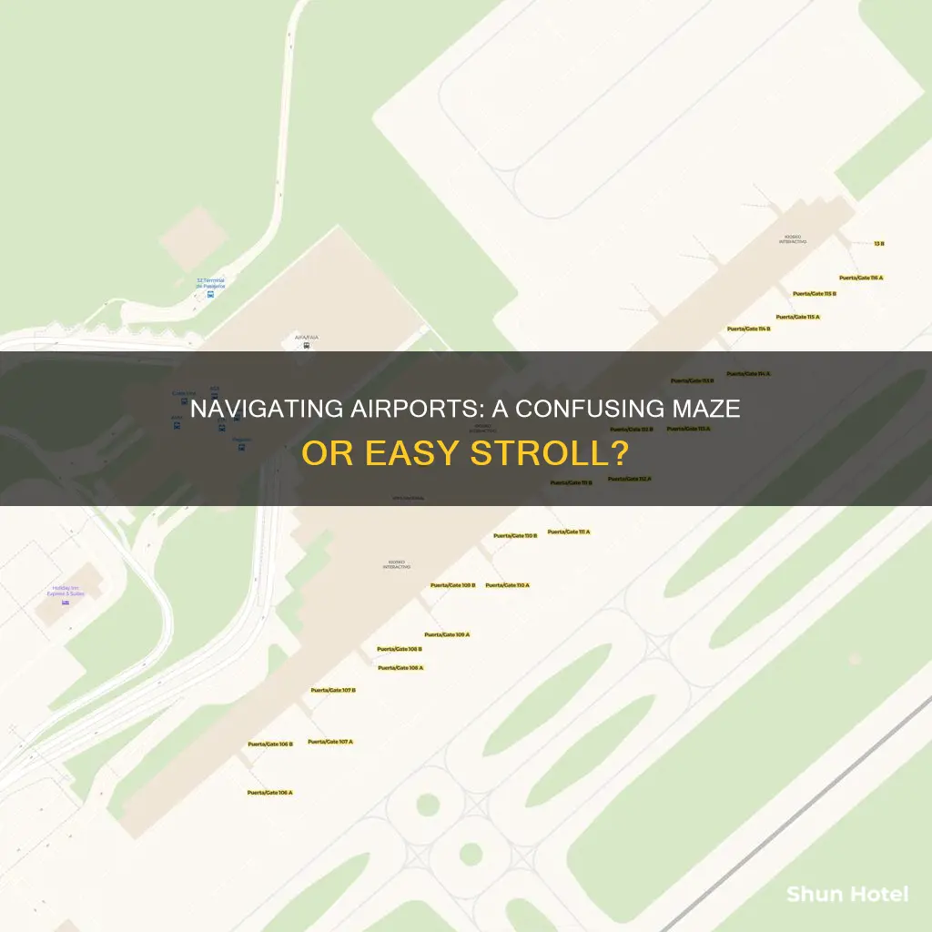 can you get lost in airport