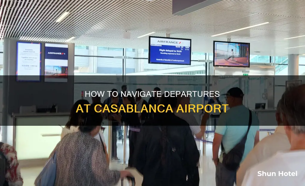 can you get out of the casablanca airport
