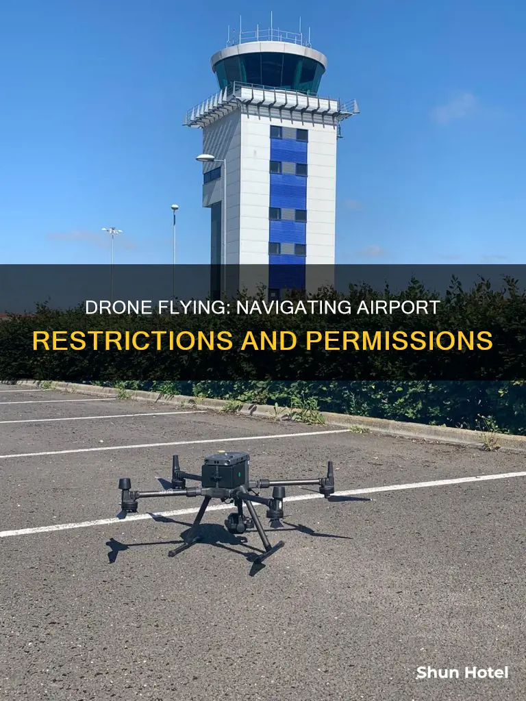 can you get permission to fly drone near airports