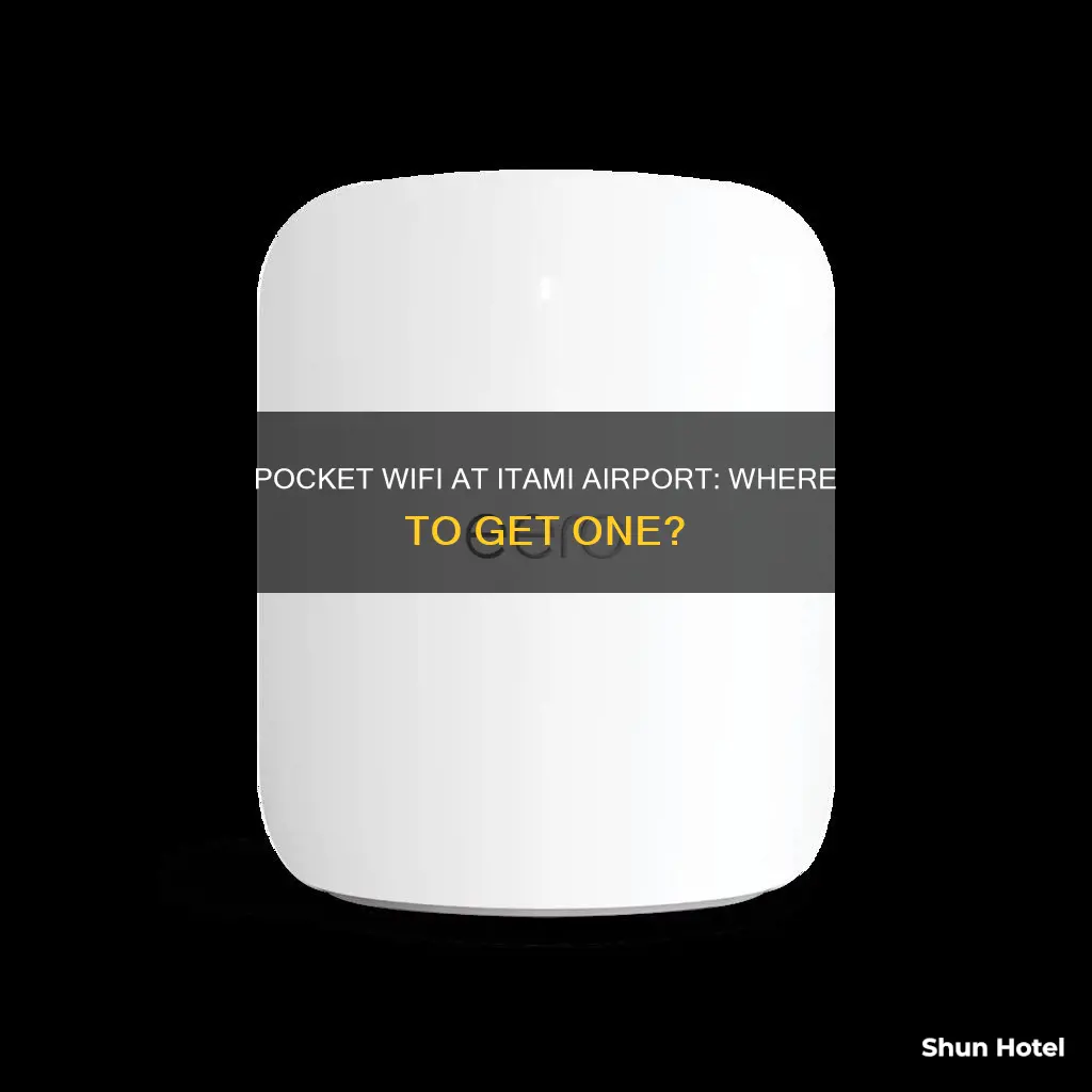 can you get pocket wifi at itami airport