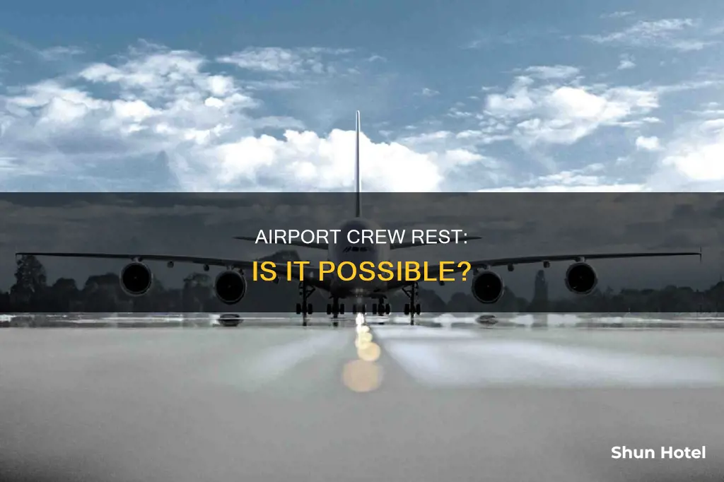 can you get proper crew rest on an airport