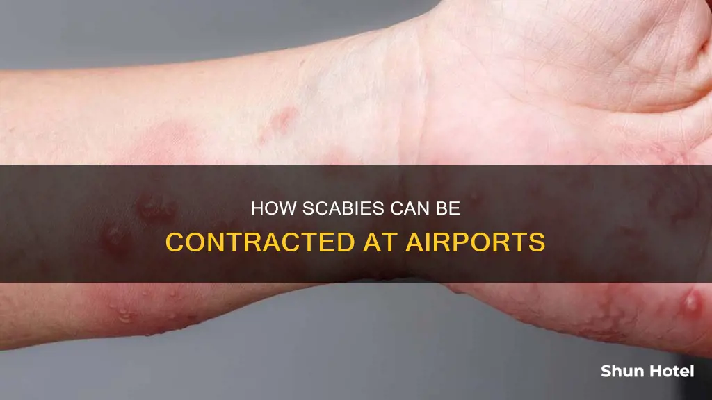 can you get scabies from airports