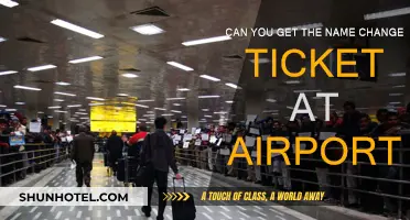 Name Change Tickets: Airport Availability?