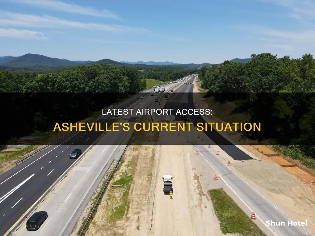 can you get to asheville airport right now