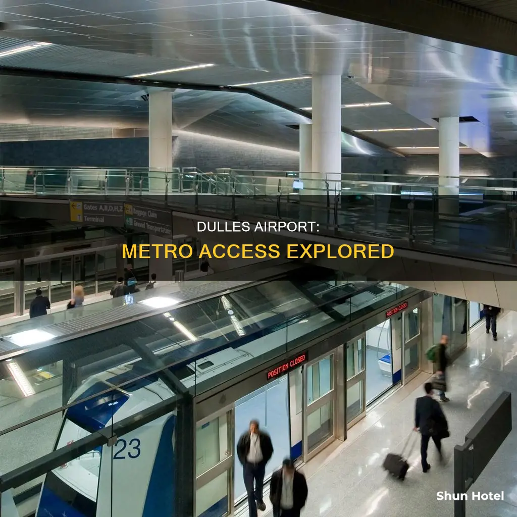 can you get to dulles airport on the metro