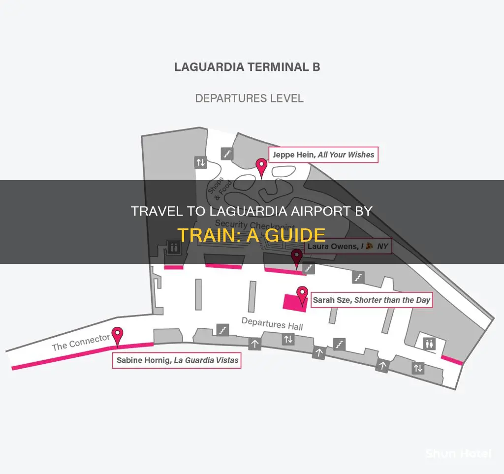 can you get to laguardia airport by train