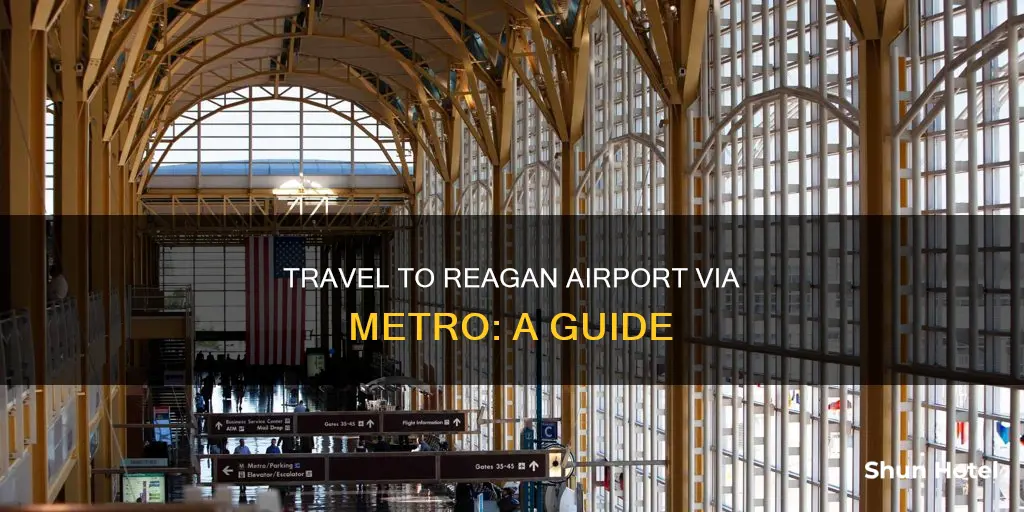 can you get to reagan airport by metro