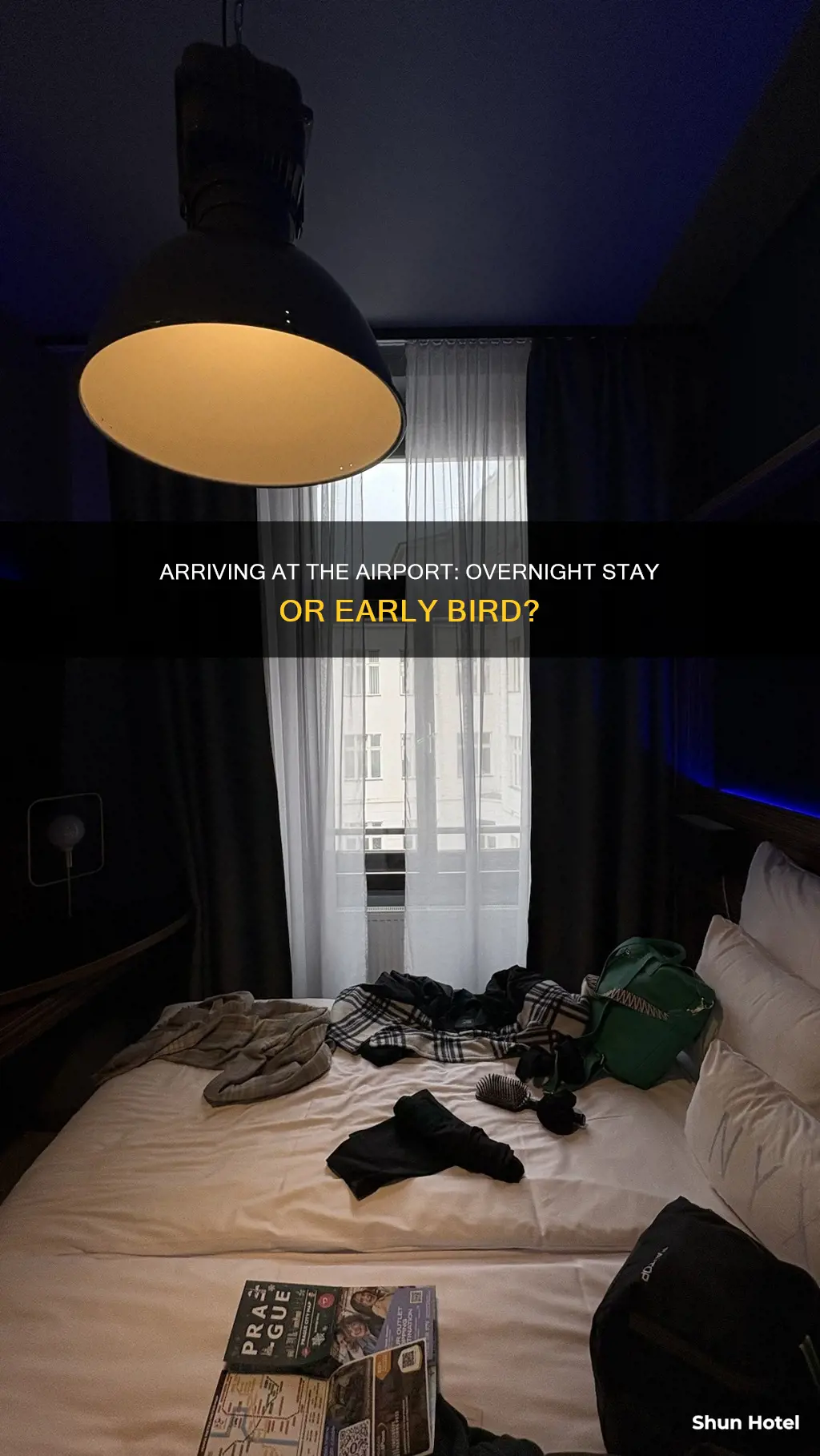 can you get to the airport the night before