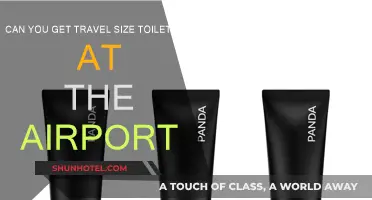 Travel-Size Toiletries: Airport Availability and Options
