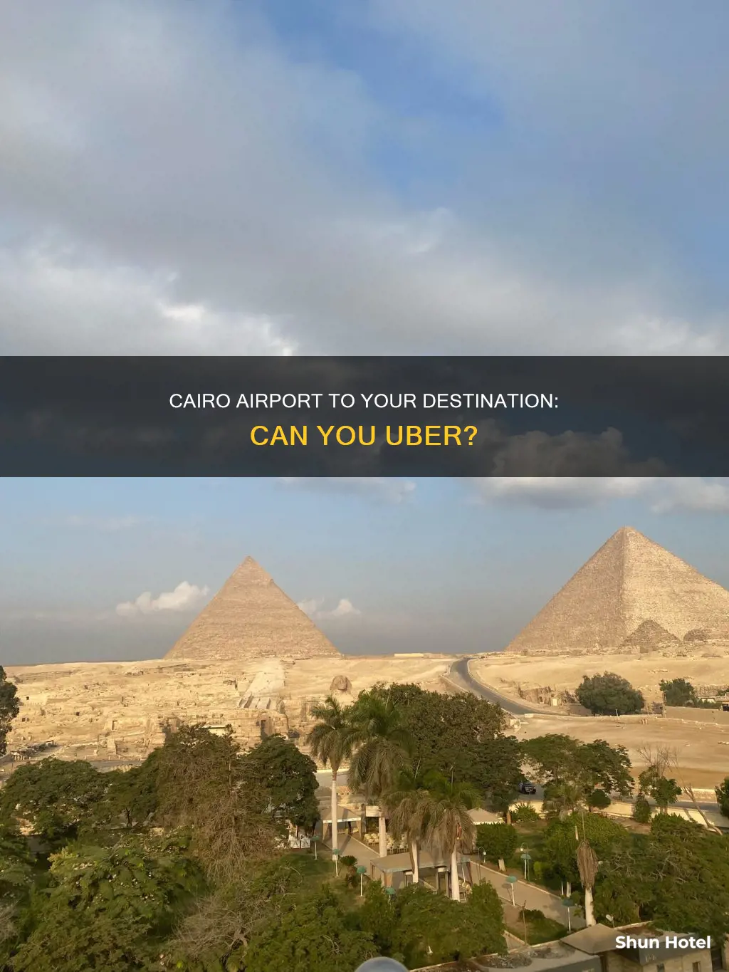 can you get uber at cairo airport