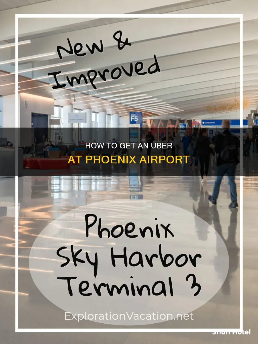 can you get uber at phx airport