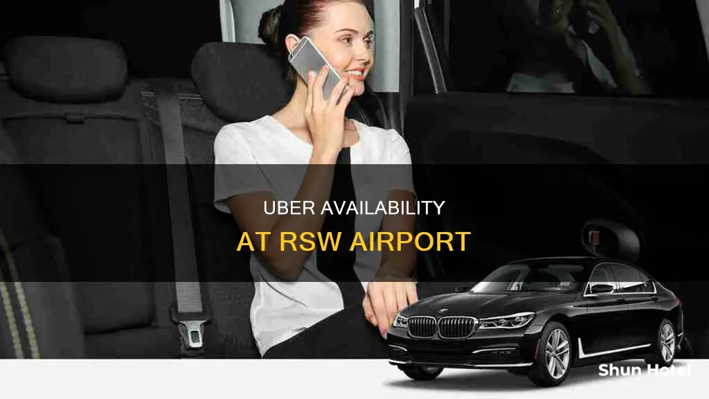 can you get uber at rsw airport