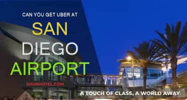 San Diego Airport: Getting an Uber Ride