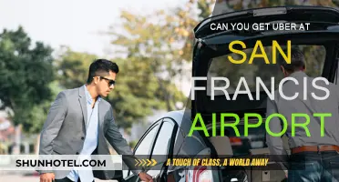 San Francisco Airport: Getting an Uber Ride