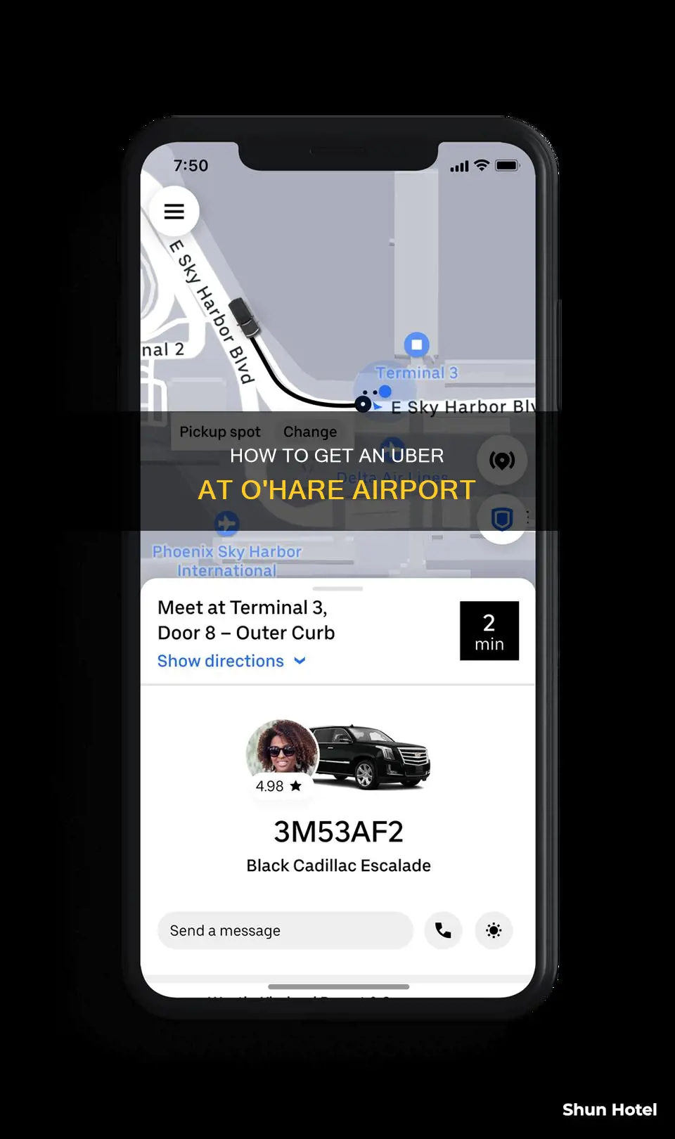 can you get urber at ohare airport