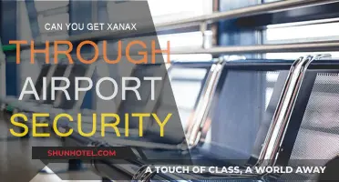 Airport Security and Xanax: What You Need to Know