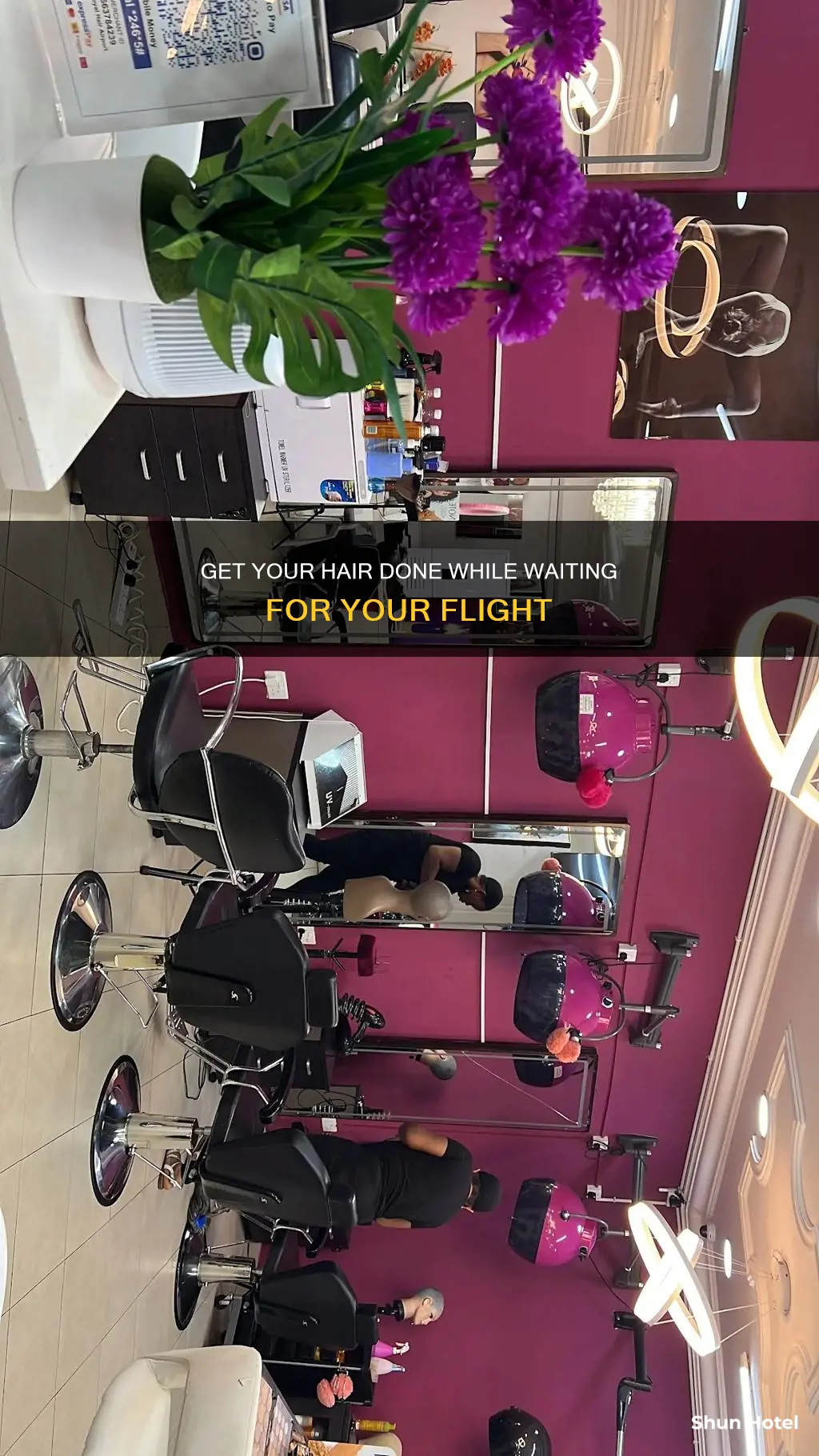 can you get your hair done in the atlanta airport
