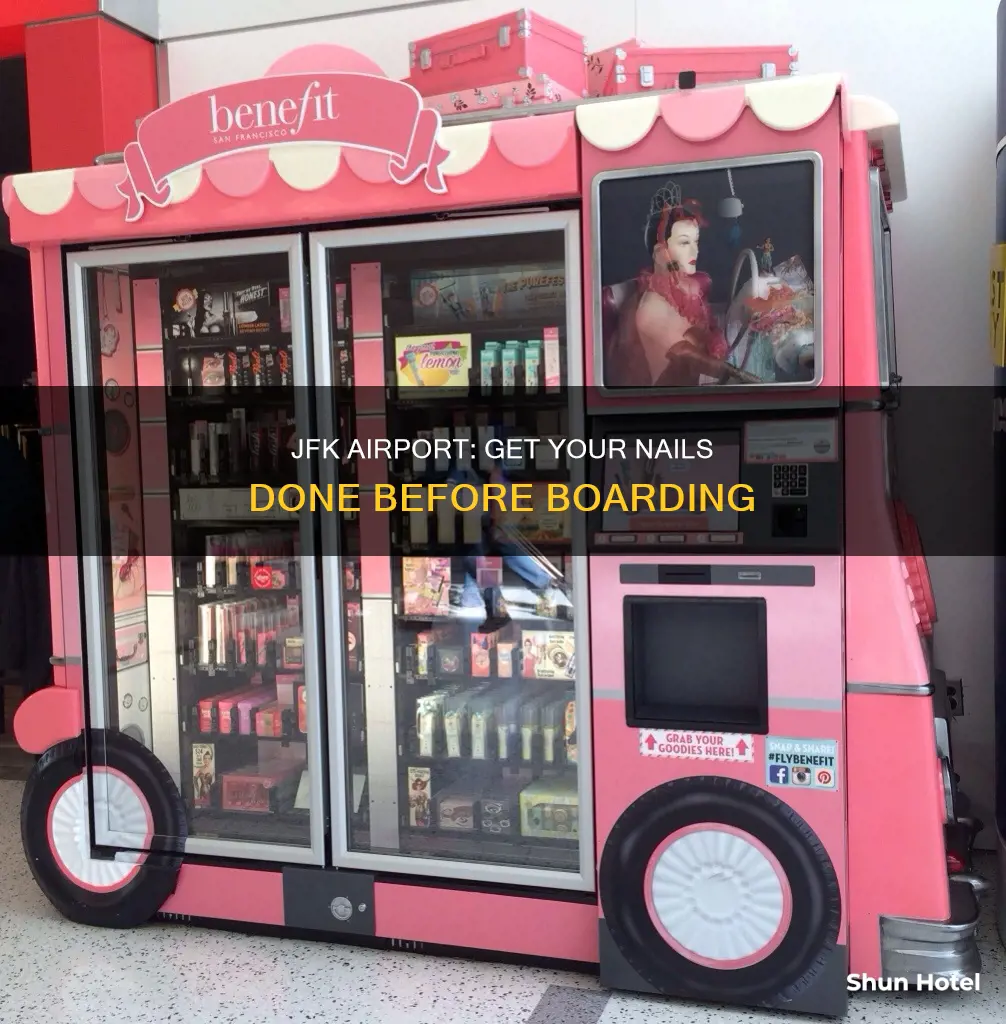 can you get your nails done at jfk airport
