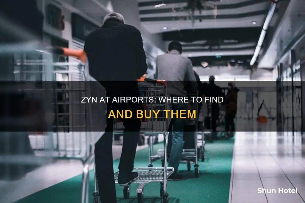 can you get zyns at the airport