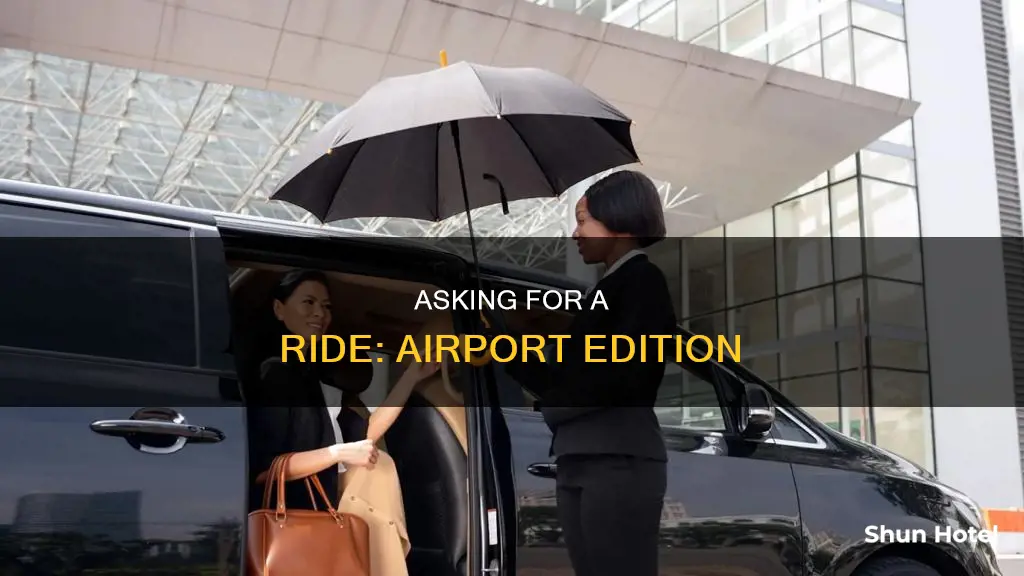 can you give me a lift to the airport