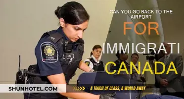 How to Return to Airport for Canadian Immigration