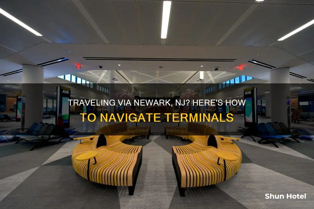 can you go between terminals at newark nj airport