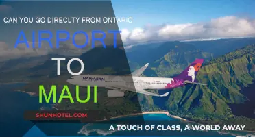 Ontario to Maui: Direct Flights Available?