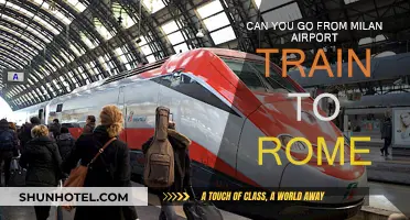 Travel Milan to Rome: Airport Train Adventure