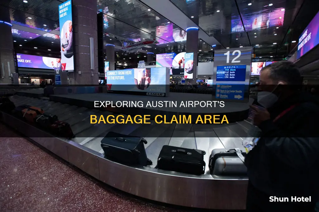 can you go inside austin airport baggage claim