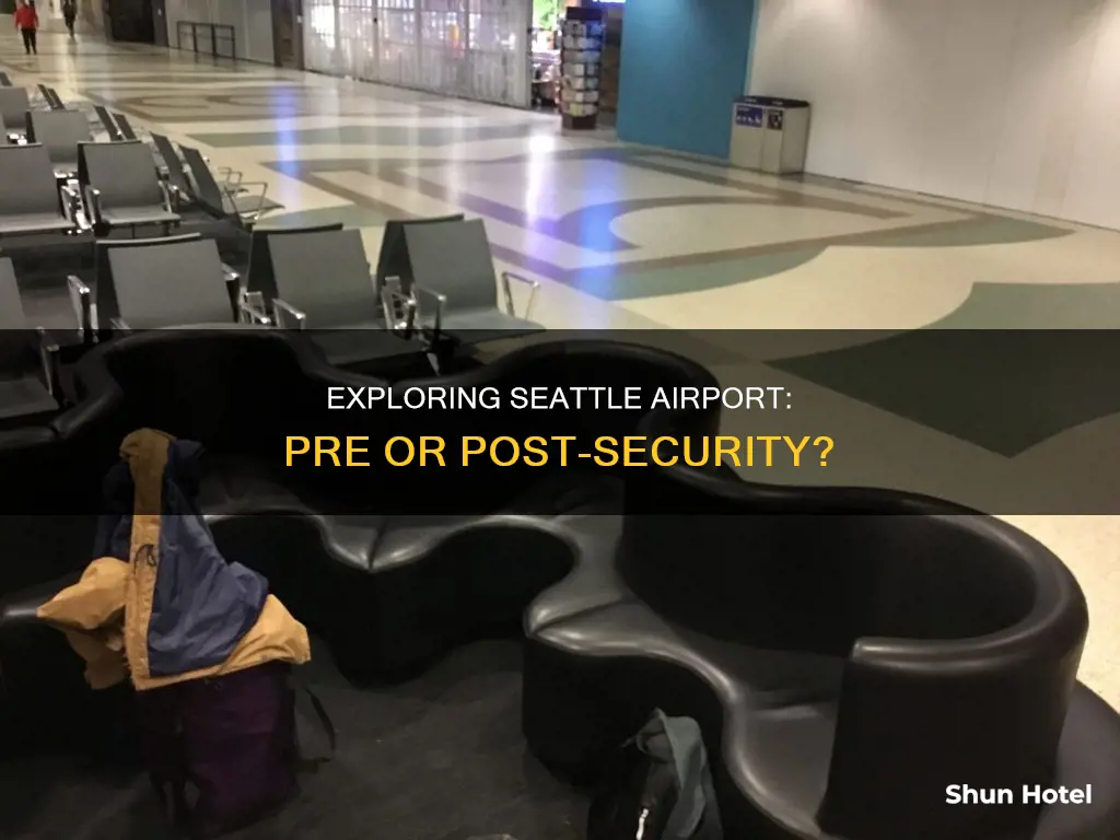 can you go inside seattle airport after security