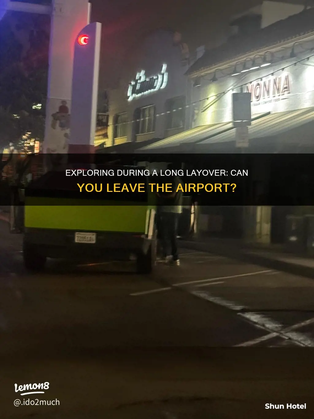 can you go out of airport during 8 hour layover