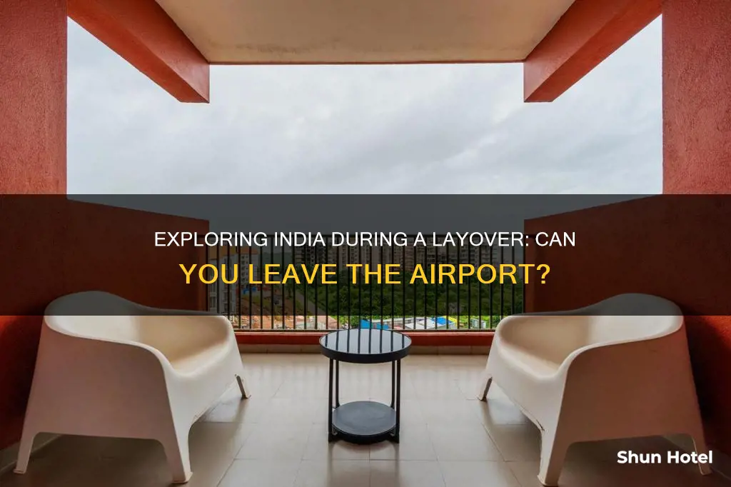 can you go out of airport during layover in india