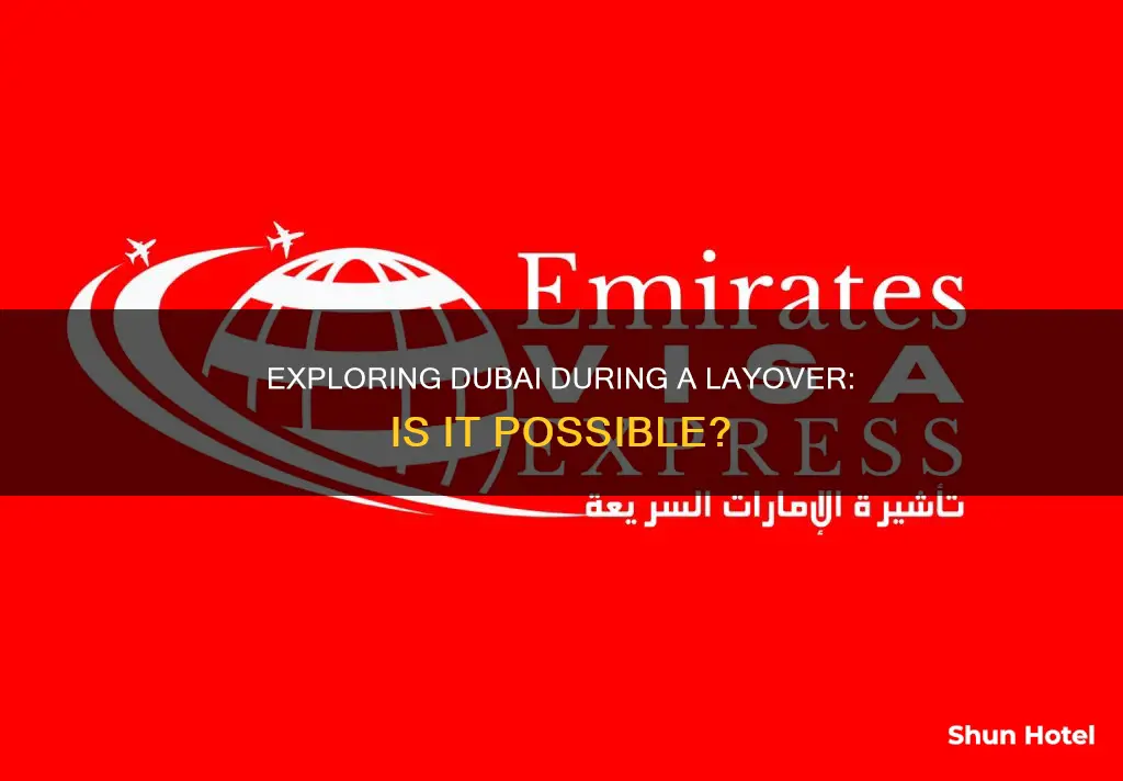 can you go out of dubai airport during transit