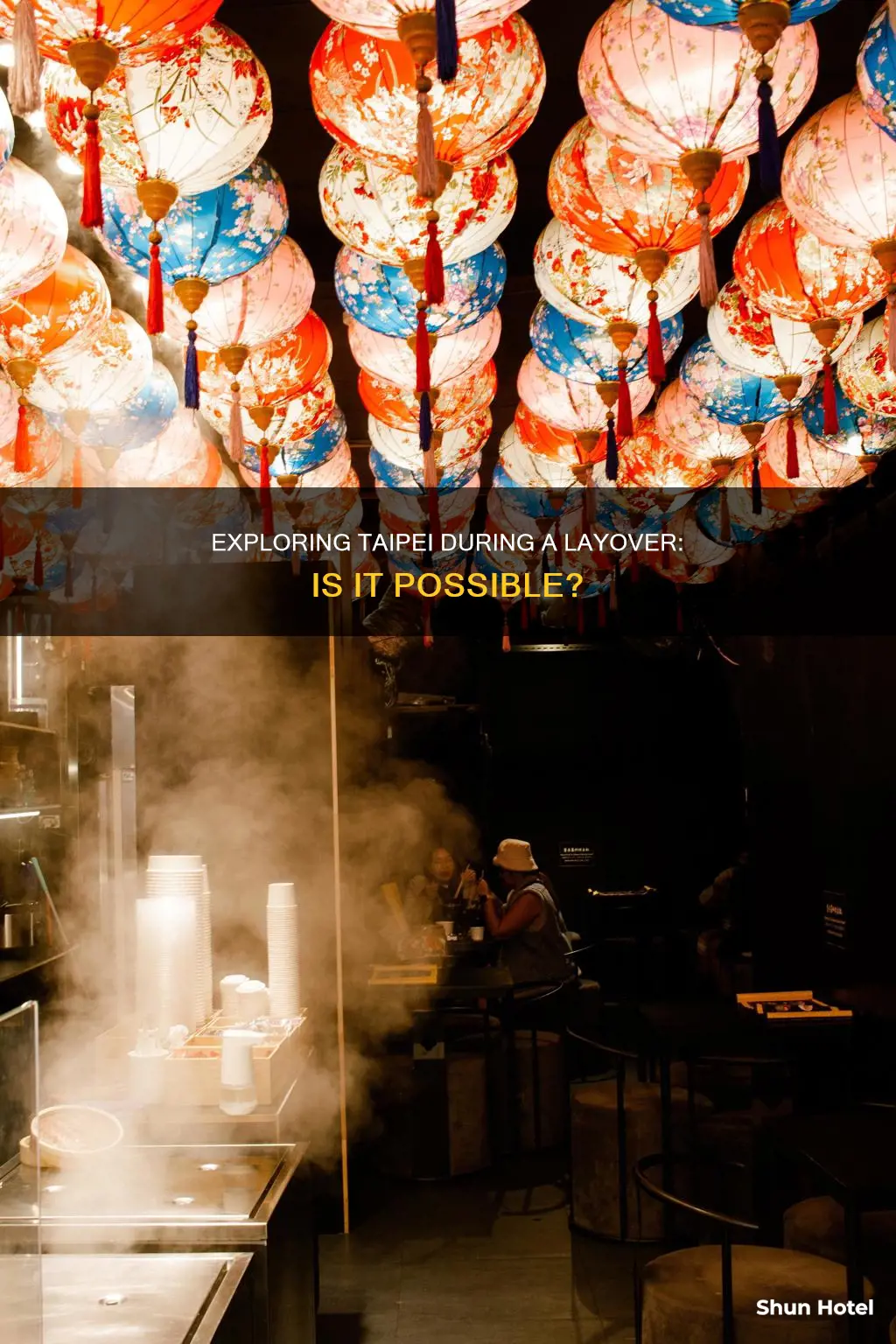 can you go out of taipei airport during layover
