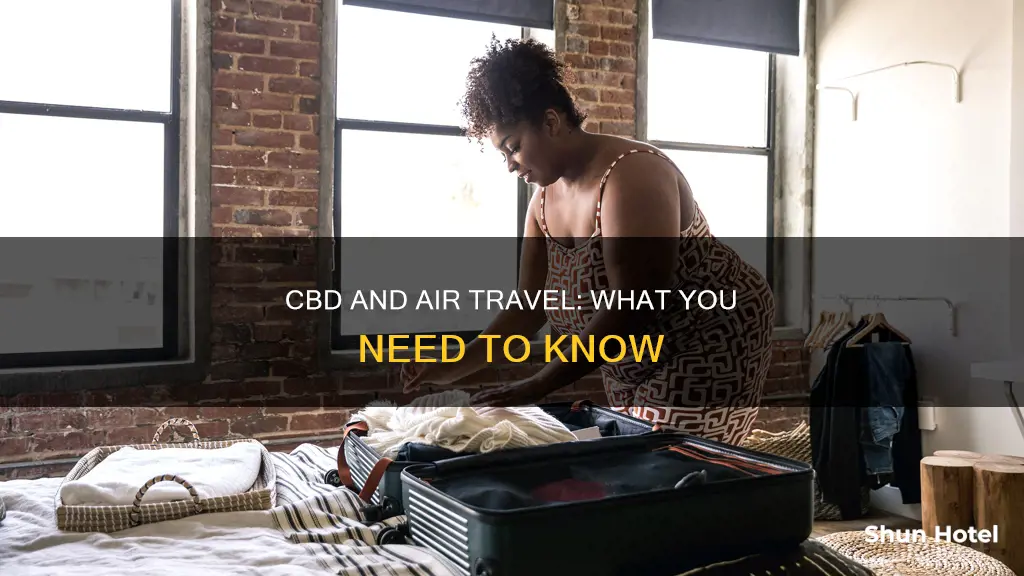 can you go through airport with cbd