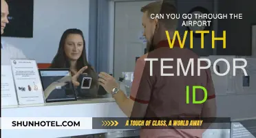 Temporary IDs: Airport Clearance?