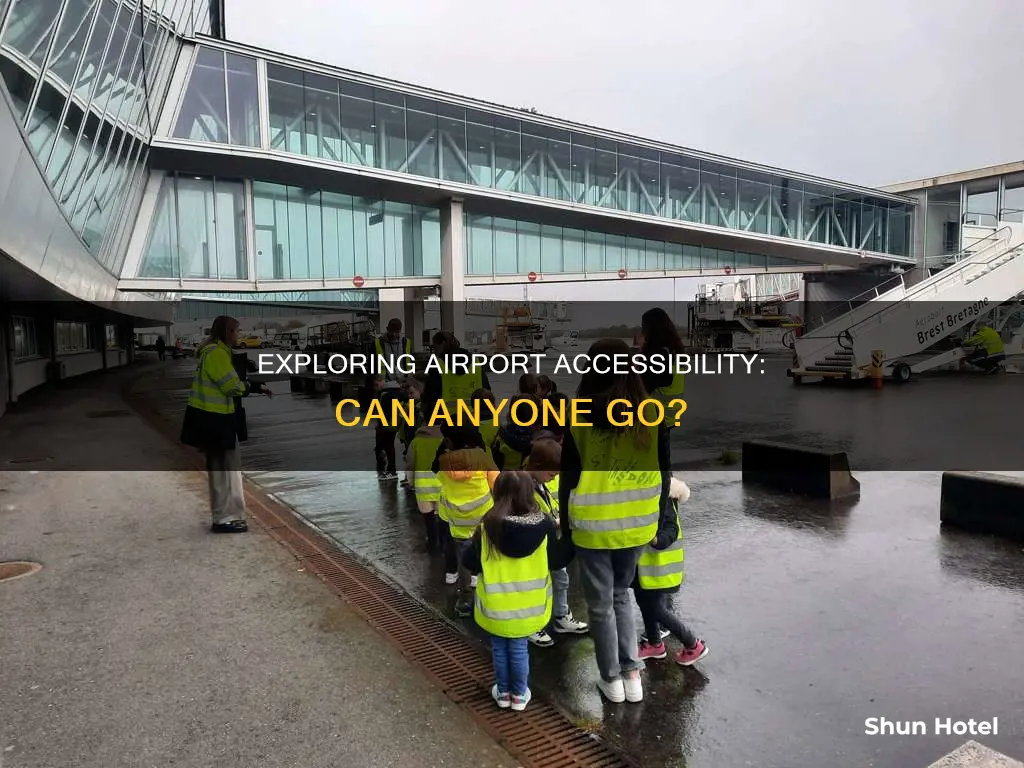 can you go to the airport