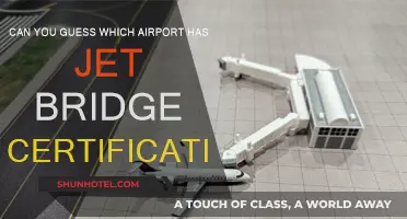 Which Airport Has Jet Bridge Certification?