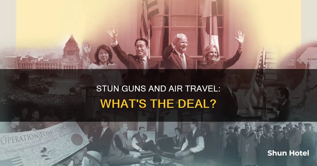 can you have a stun gun in an airport
