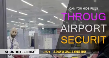 Concealing Pills: Airport Security Challenges