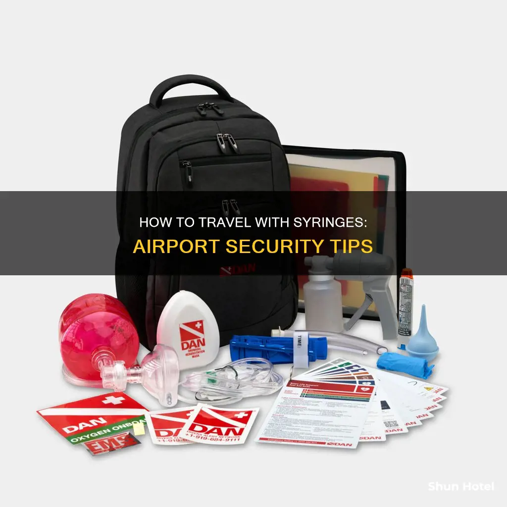 can you hide syringes at airport security