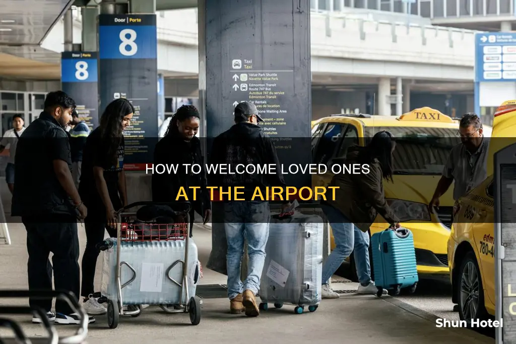 can you join someone at the airport