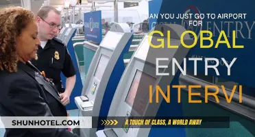 Airport Access for Global Entry Interviews
